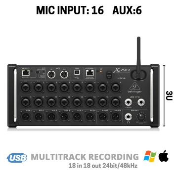 Mixer digitale Behringer Xair XR18 