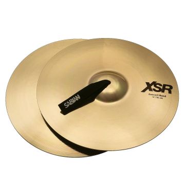 Coppia Piatti 14" Sabian XSR1422B Marching Band con manali