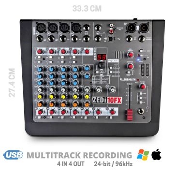 Allen&Heat ZEDi-10FX mixer
