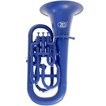Eufonio plastica ZO con bocchino e custodia BLU OPACO