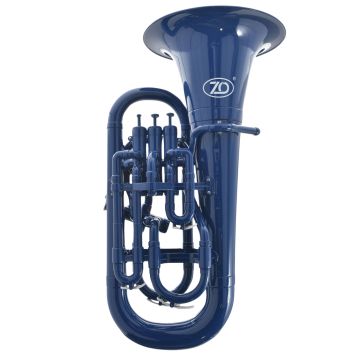Eufonio plastica ZO con bocchino e custodia BLU