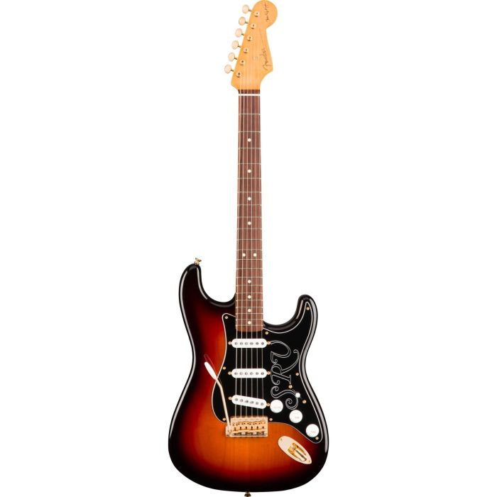Fender Stevie Ray Vaughan Stratocaster pf 3 color sunburst main product photo