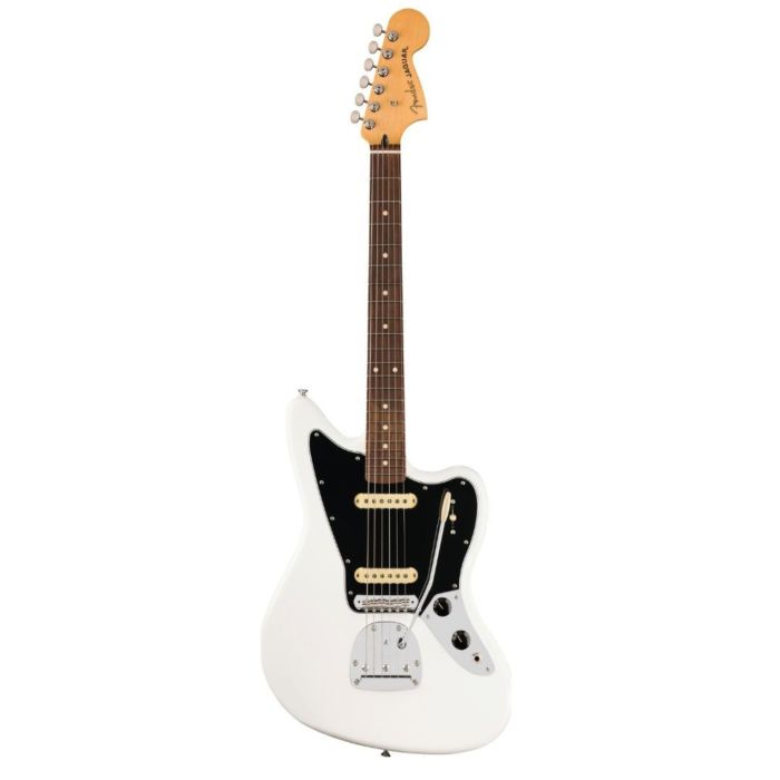 Fender Player II Jaguar RW polar white main product photo