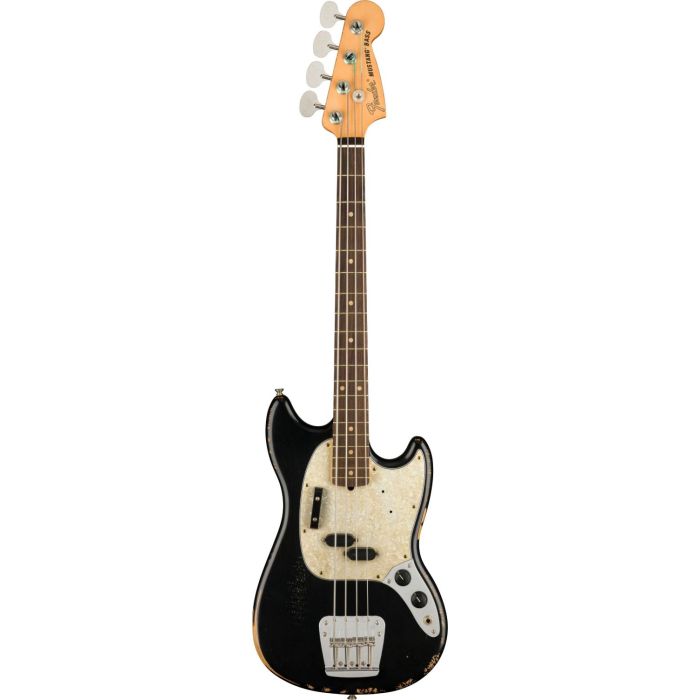 Fender JMJ Mustang Road Worn rw black main product photo