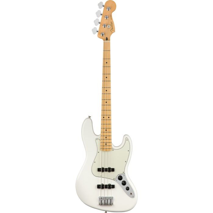 Basso Elettrico Fender Player Jazz mn polar white main product photo