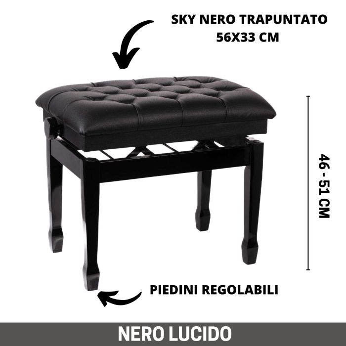 Bilbao 01925 NERO LUCIDO main product photo