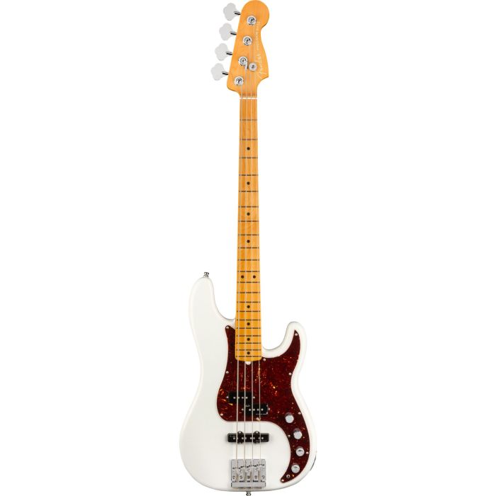 Fender AM Ultra P Bass MN Arctic Pearl main product photo