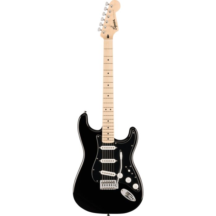 Chitarra Elettrica FENDER FSR Sonic Stratocaster MP White Plastic Parts Black main product photo