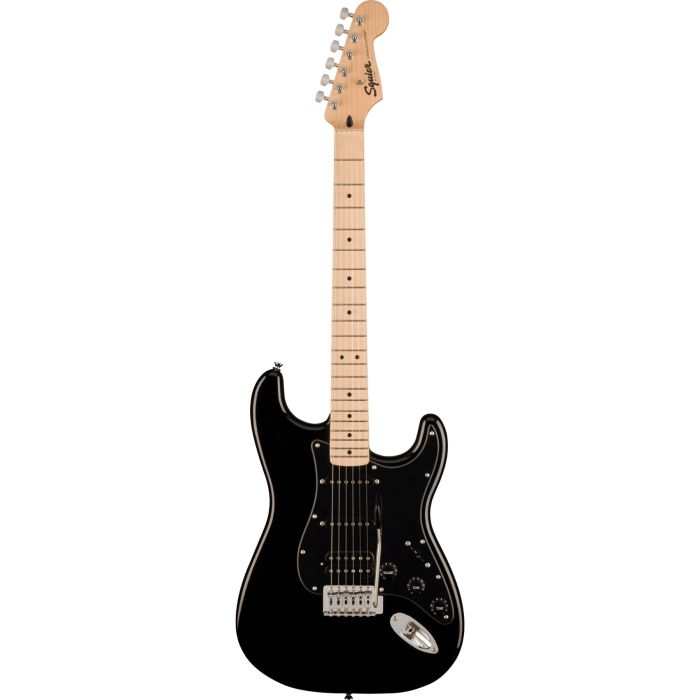 Fender Squier Sonic Stratocaster hss mn black main product photo