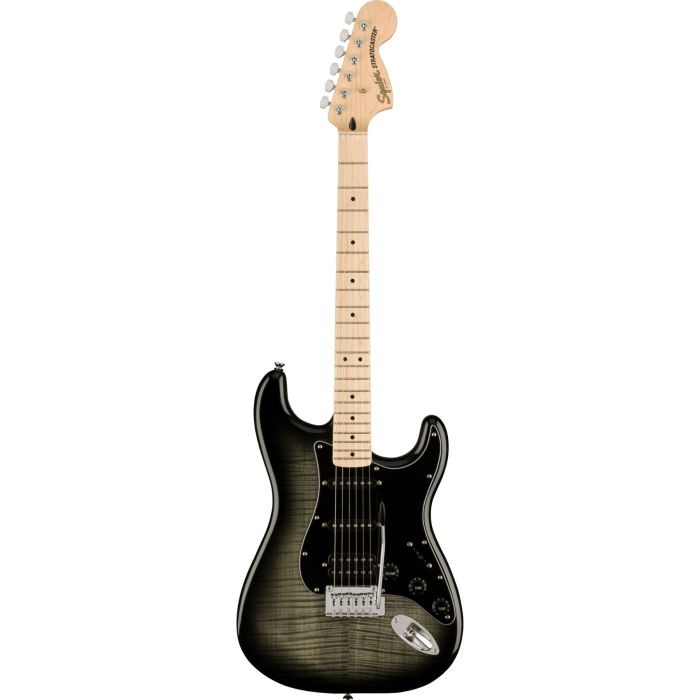Fender Squier Affinity Stratocaster HSS fmt mn black burst main product photo