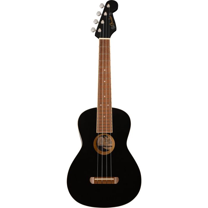 Fender Avalon Tenor Ukulele Black main product photo