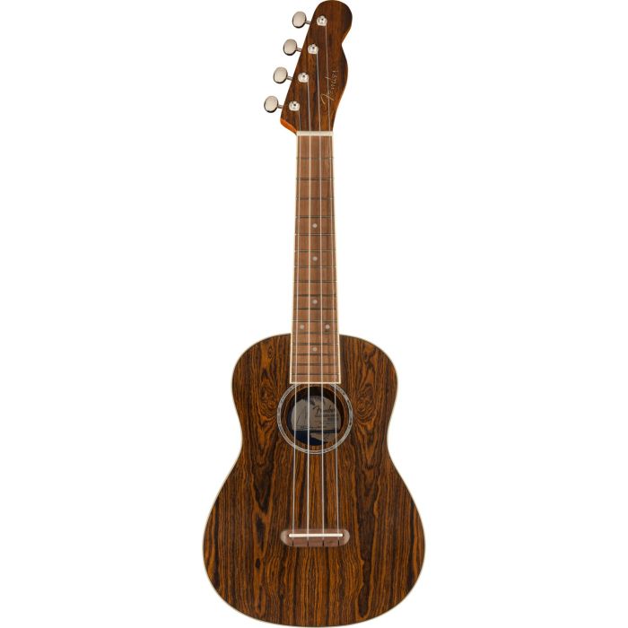 Fender Zuma Exotic Concert Ukulele natural bocote main product photo
