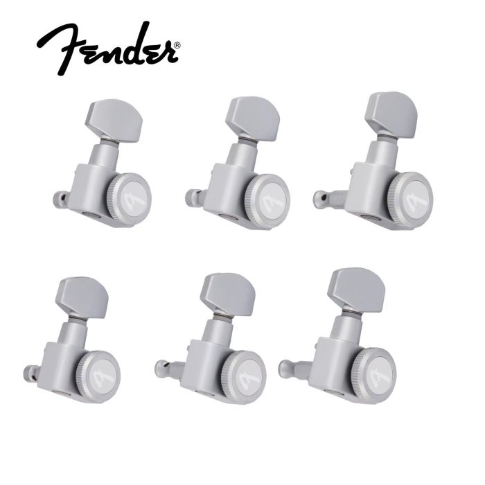 Meccaniche chitarra elettrica Fender locking tuners Stratocaster/Telecaster brushed chrome main product photo