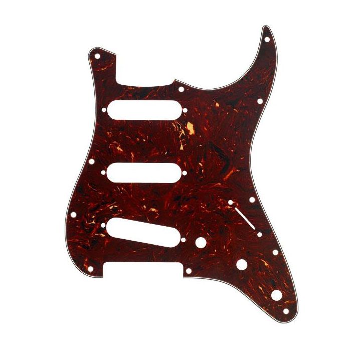 Battipenna Fender Stratocaster 11 fori 4-Ply tortoise shell main product photo