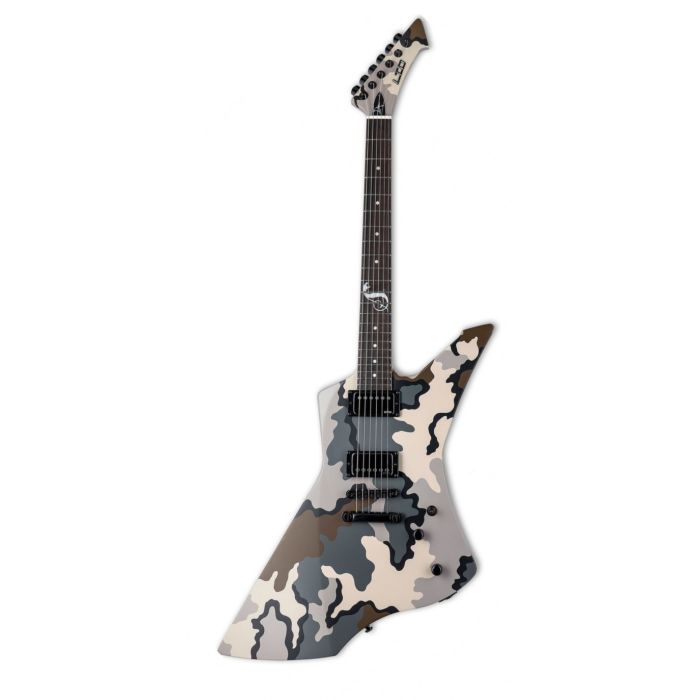 ESP LTD James Hetfield Snakebyte Camo con custodia main product photo