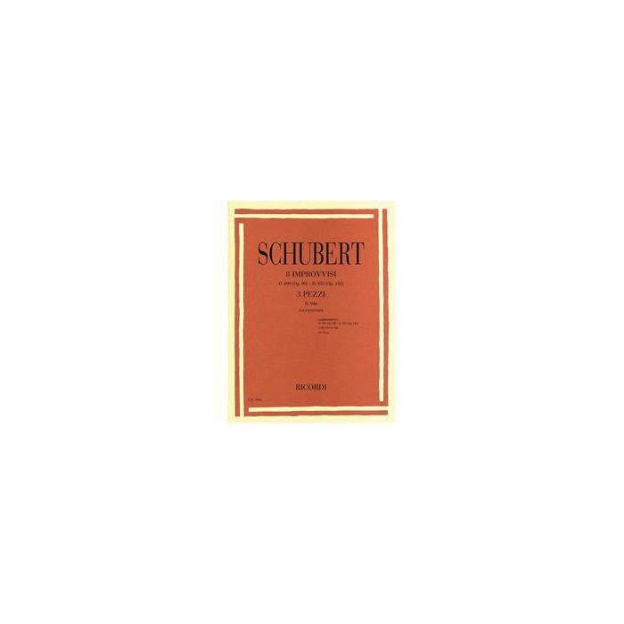 F.Schubert 8 Improvvisazioni Op.90 & Op.142 main product photo