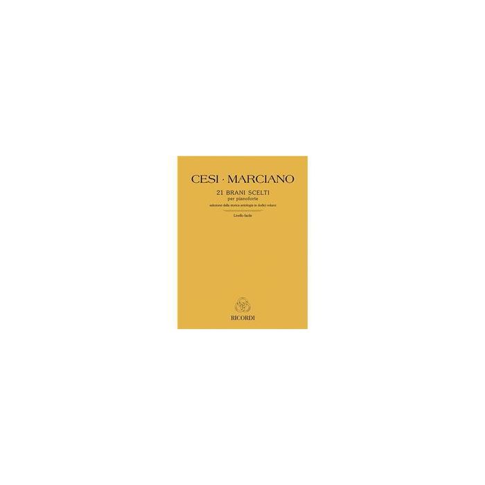Cesi Marciano 21 brani scelti per pianof orte liv.facile main product photo