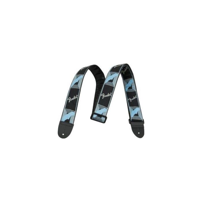 Tracolla Fender Monogrammed 5 cm black yellow brown black light grey blue main product photo