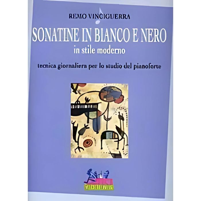 Vinciguerra Sonatine in bianco e nero main product photo
