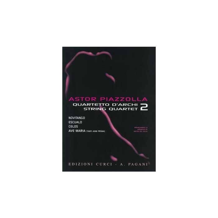 Piazzolla per quartetto d'archi 2 main product photo