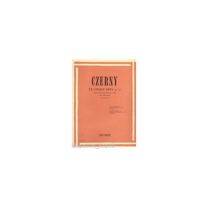 Czerny Le Cinque Dita Op.777 main product photo