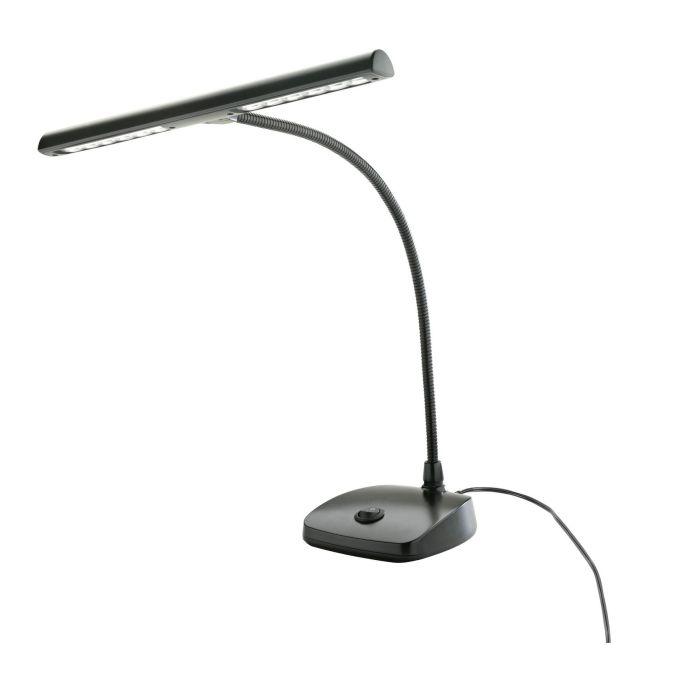 Lampada per pianoforte K&M con base in zinco colore nero main product photo