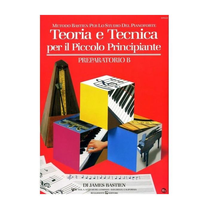 Bastien Teoria e Tecnica preparatorio B main product photo