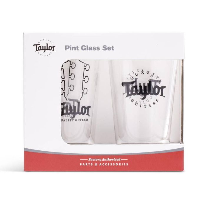 Coppia Bicchieri Pinta Taylor trasparenti con Logo main product photo