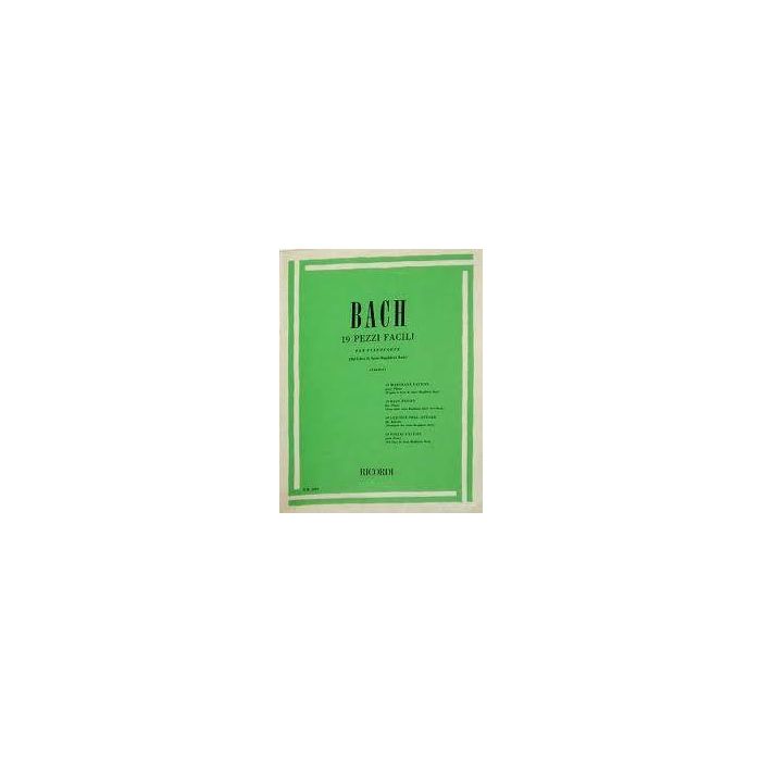 J.S.Bach 19 Pezzi Facili main product photo