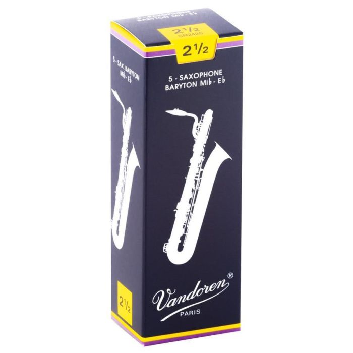 Ance Sax Baritono n.2.5 Vandoren Traditional 5pz SR2425 main product photo