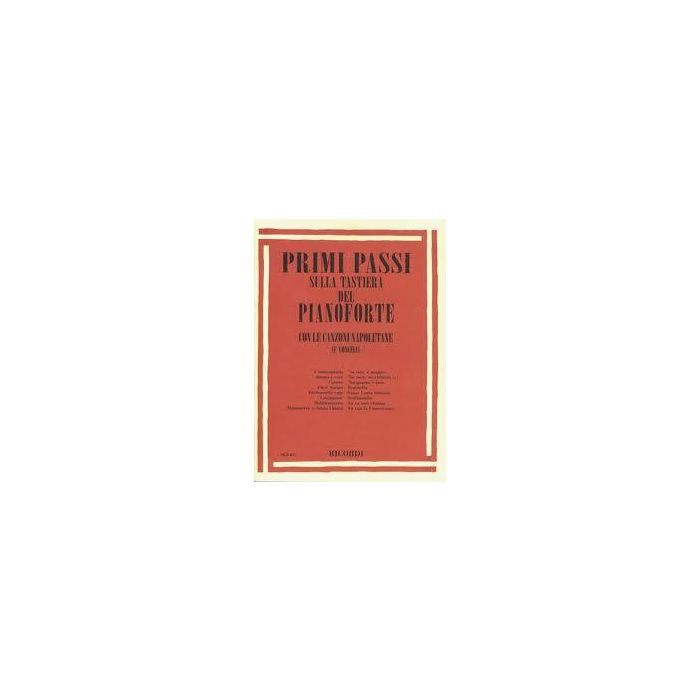Primi Passi sulla Tastiera del Pianofort e Canzoni Napoletane main product photo