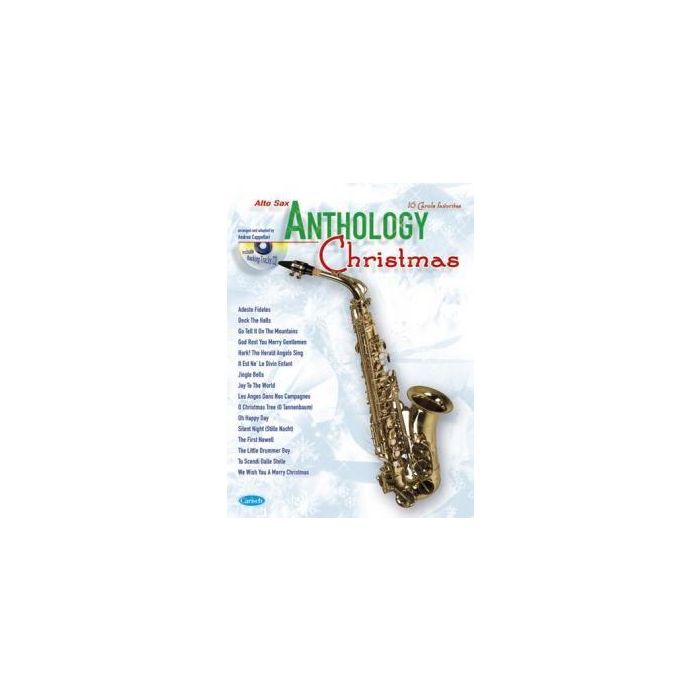 Cappellari Anthology Christmas sax alto con cd main product photo