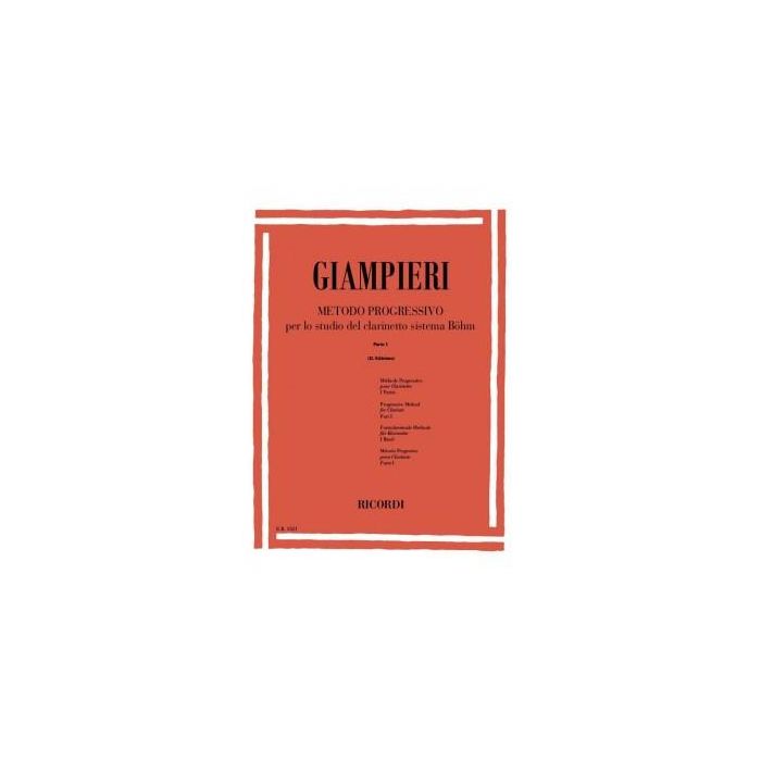A.Giampieri Metodo Progressivo Clarinetto Vol. I main product photo