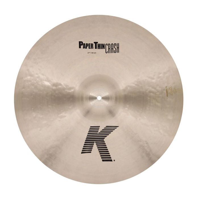 Zildjian 21" K Paper Thin Crash main product photo