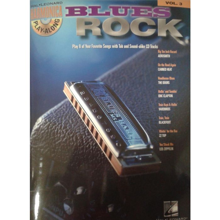 Armonica Play Along 3 Blues Rock con cd main product photo