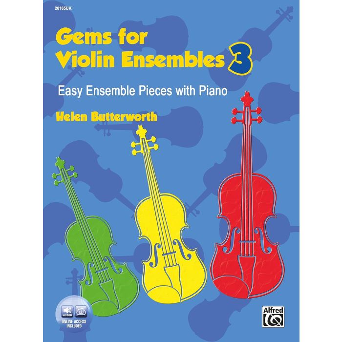 Games for Violin Ensembles 3 Easy Ensemble Pieces with Piano Helen Butterworth main product photo