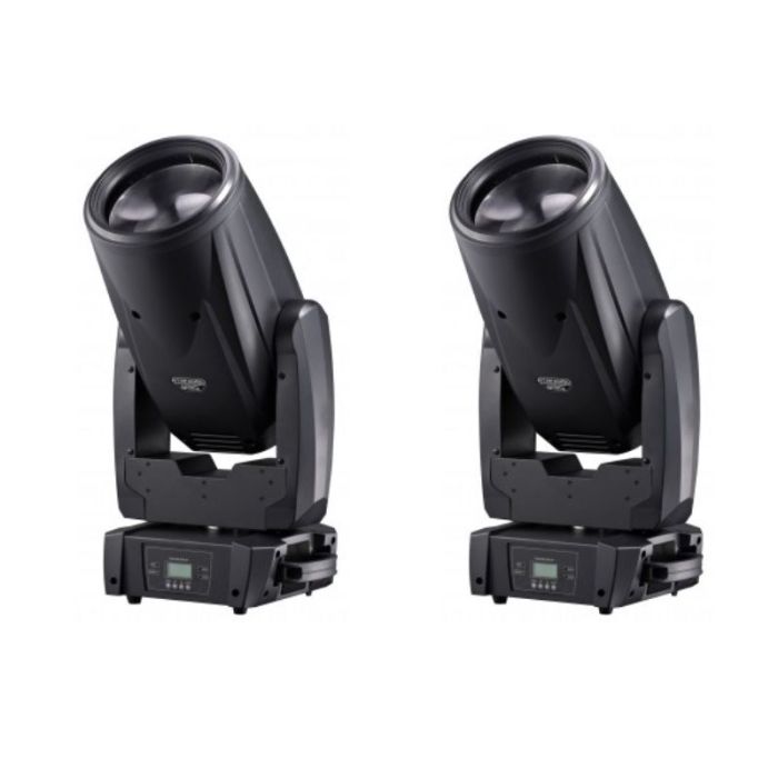 COPPIA TESTE MOBILE BRITEQ LED BEAM 60 USATE main product photo