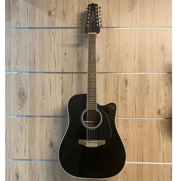 CHITARRA ACUSTICA ELETTRIFICATA 12 CORDE TAKAMINE GD38CEBLK USATA main product photo