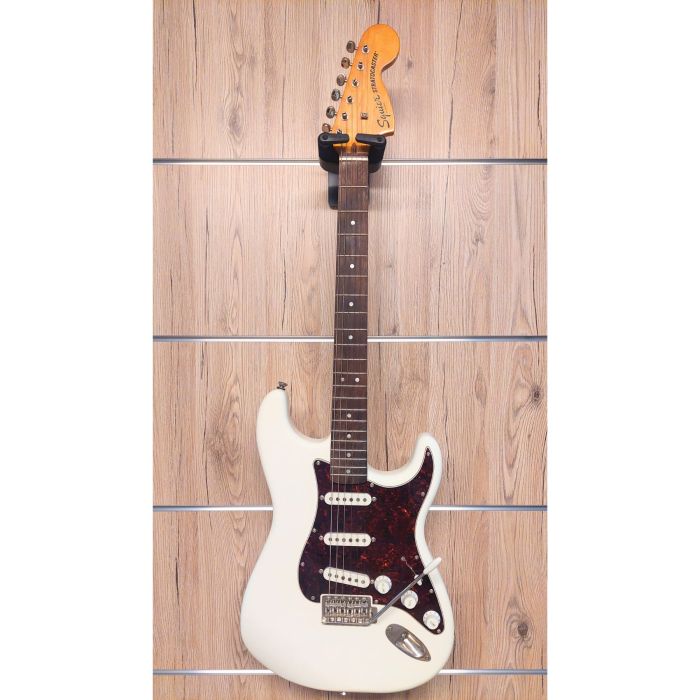 CHITARRA ELETTRICA SQUIER STRATOCASTER CLASSIC VIBE 70 WHITE USATA main product photo