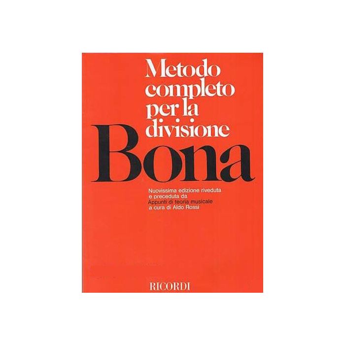P.Bona Metodo Completo per la Divisione main product photo
