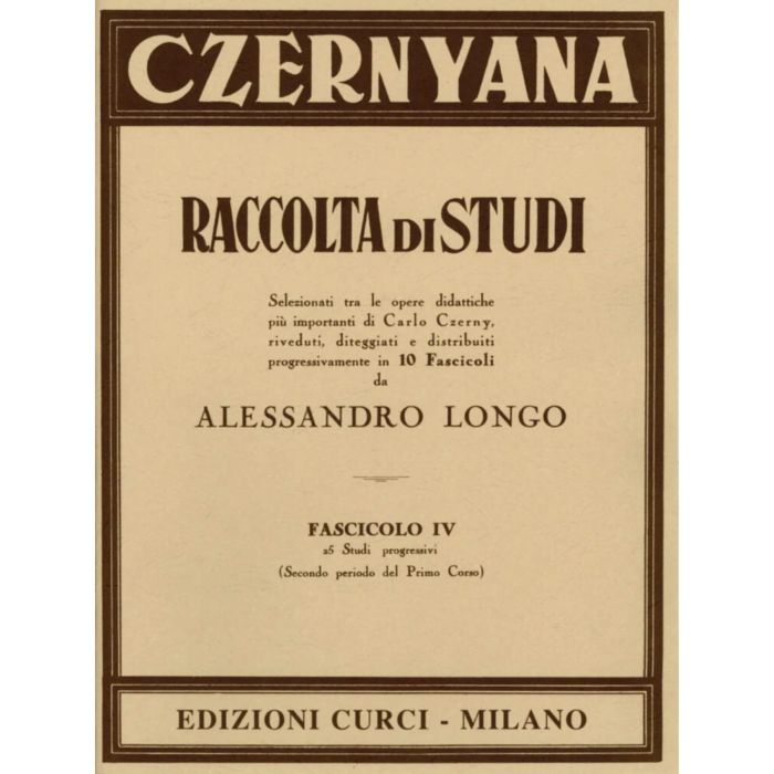 C.Czerny Czernyana Fascicolo.IV main product photo