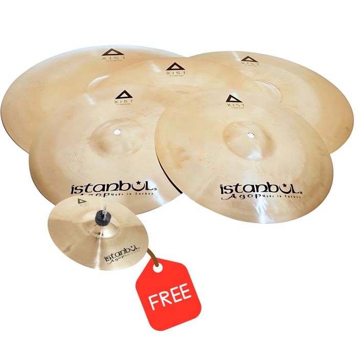 Istanbul Xist Brillant Set Hi-hat 4 Piatti+Splash 10'' Omaggio! main product photo