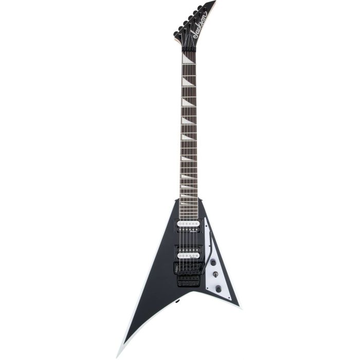 Jackson JS32 Rhoads AH Black with White Bewels main product photo