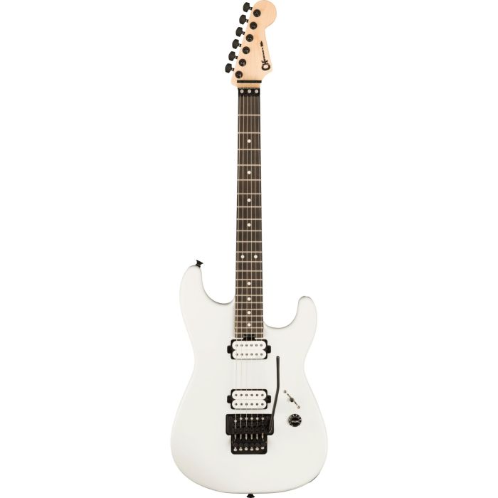 Charvel Jim Root Pro-Mod SD1 HH FR E satin white main product photo