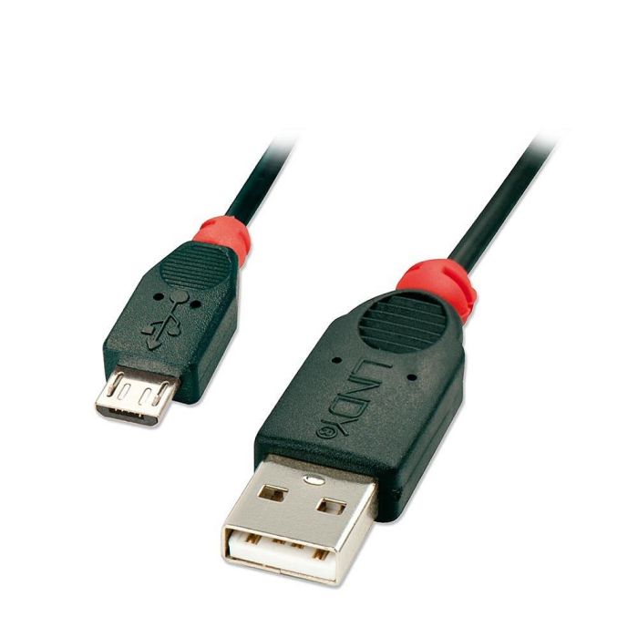 Cavo usb 2.0 A/Micro-B 0,5mt Lindy main product photo