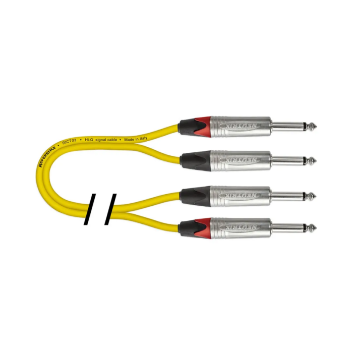 Cavo 2Jack/2Jack 4,5 mt Reference RICTS03-YE-JJ/JJ-4,5-R yellow main product photo