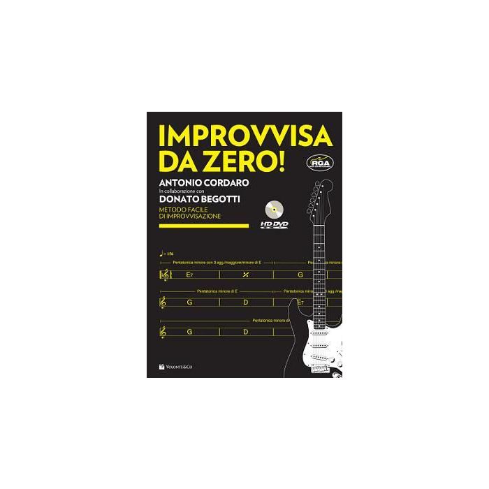 C.Begotti Improvvisa da Zero! con DVD e audio on line main product photo