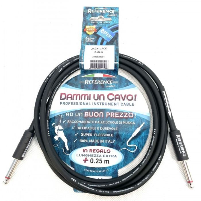 Cavo Jack/Jack 2,25 mt Reference Dammi un cavo! main product photo