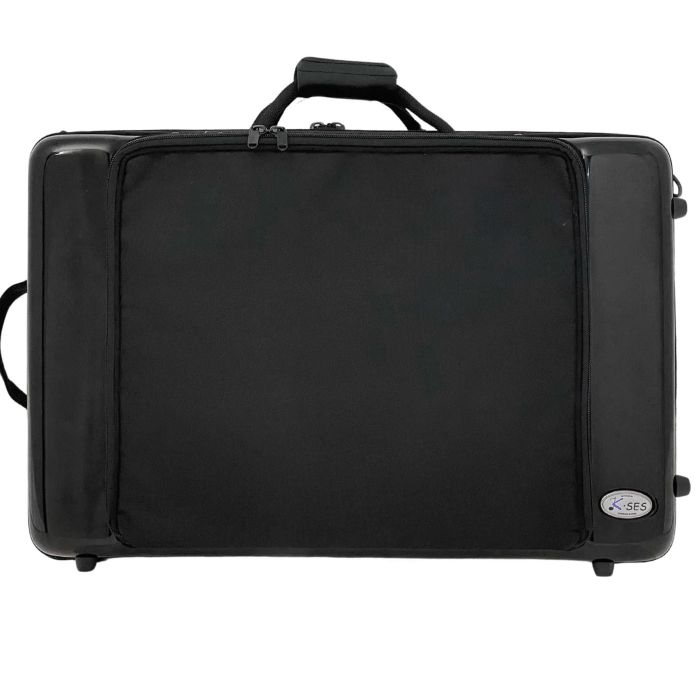 K SES Custodia per 4 trombe nero lucido main product photo