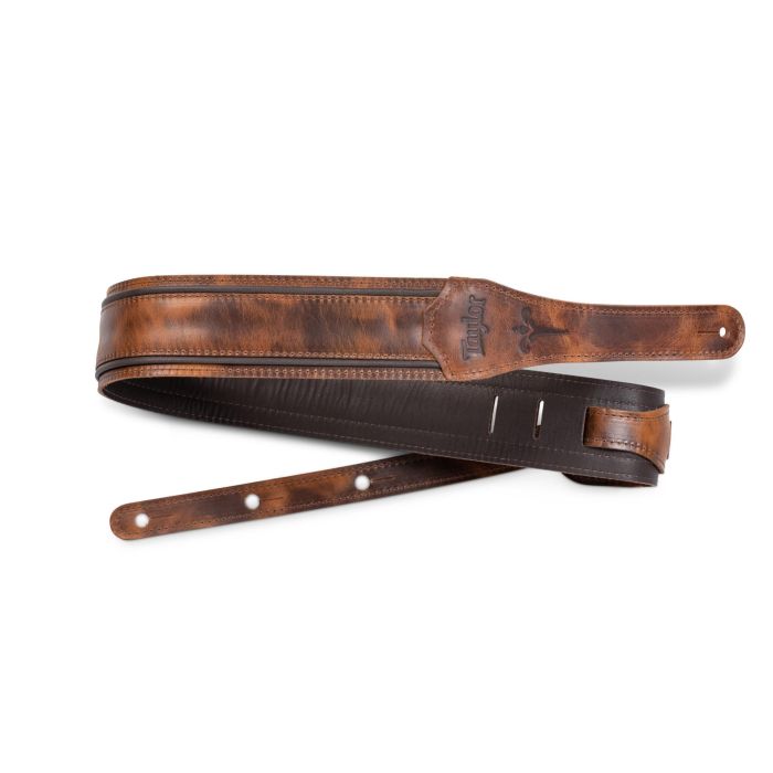 Tracolla Taylor Fountain Strap, Leather, 2.5", Weathered Brn 412525 main product photo